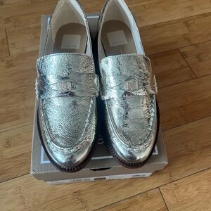 Dolce Vita Gold Metallic Loafers